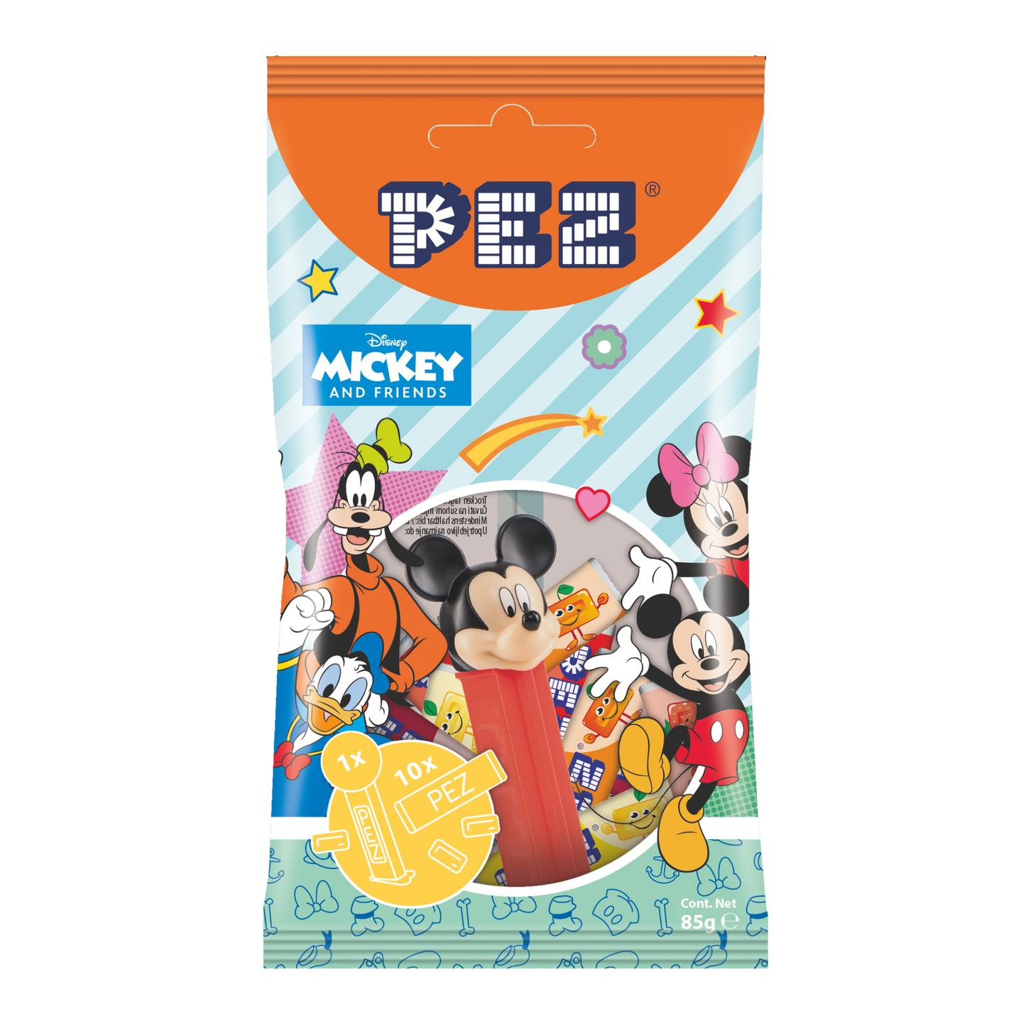 PEZ Bag Mickey Mouse 85g
