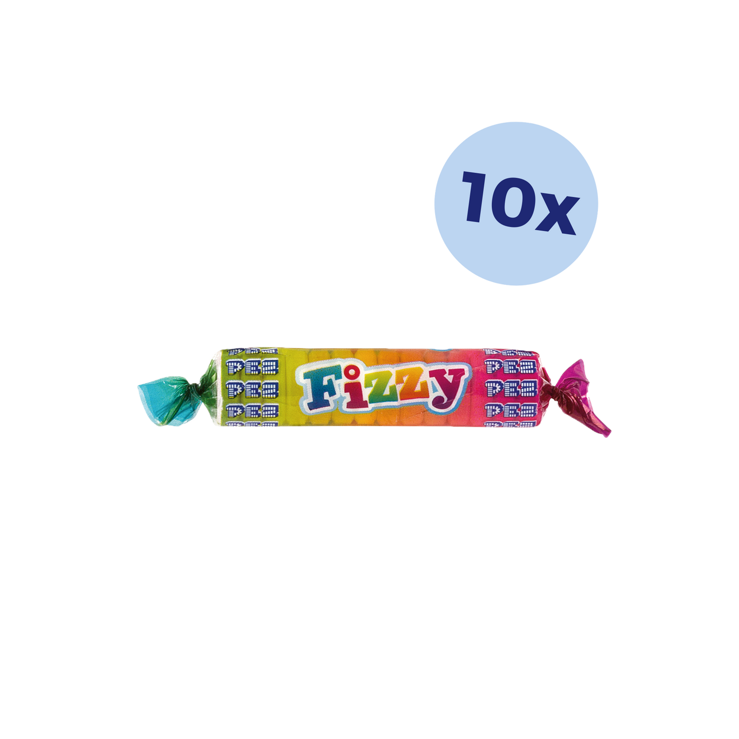 PEZ Fizzy Bag Fizzy rolls 6g (10 pcs)