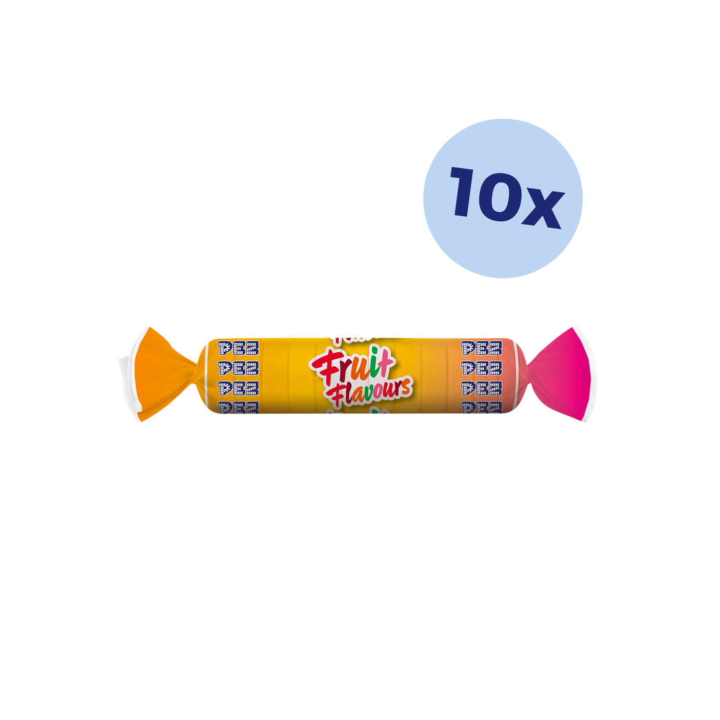 PEZ Bag Fruit rolls 6g (10 pcs)