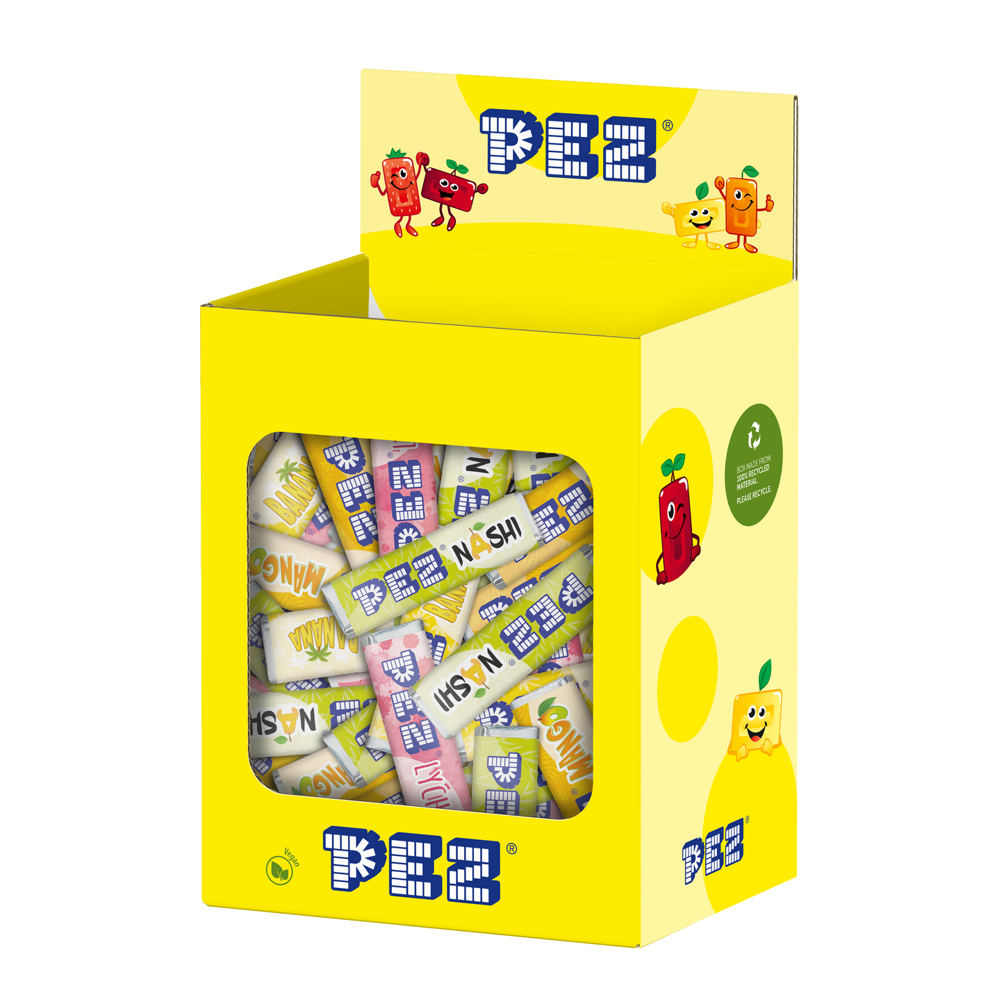 PEZ Candies Exotic Flavours Bulk Pack (100 pcs)