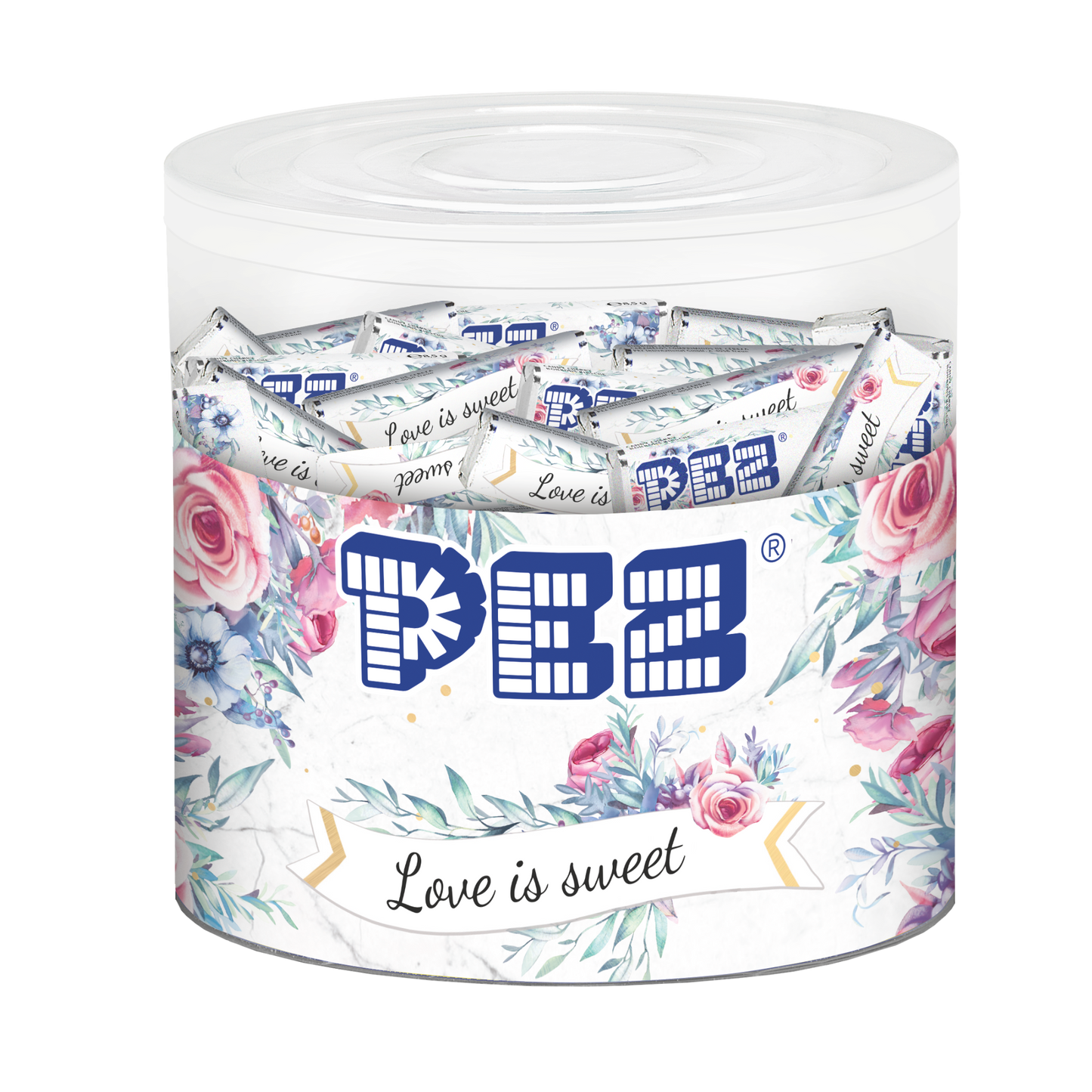 PEZ Candies "Love is sweet" (150 pcs. value pack)