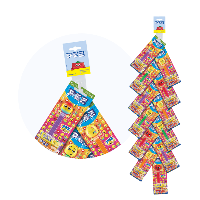 PEZ Display Clip Strip FLexible