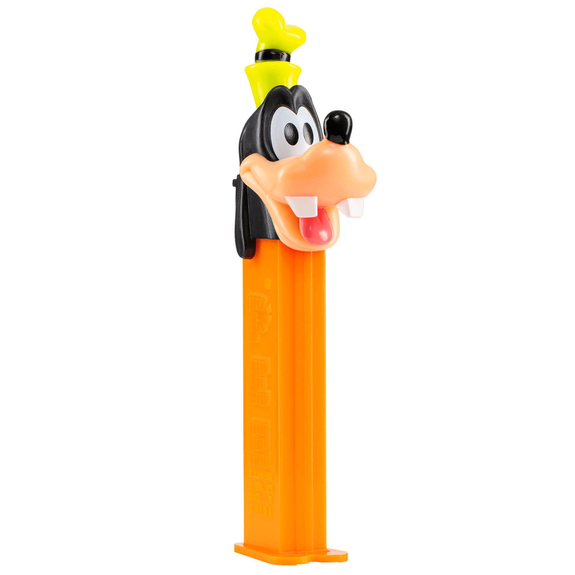 PEZ Spender von Goofy - Disneys Micky Maus, seitliche Ansicht
