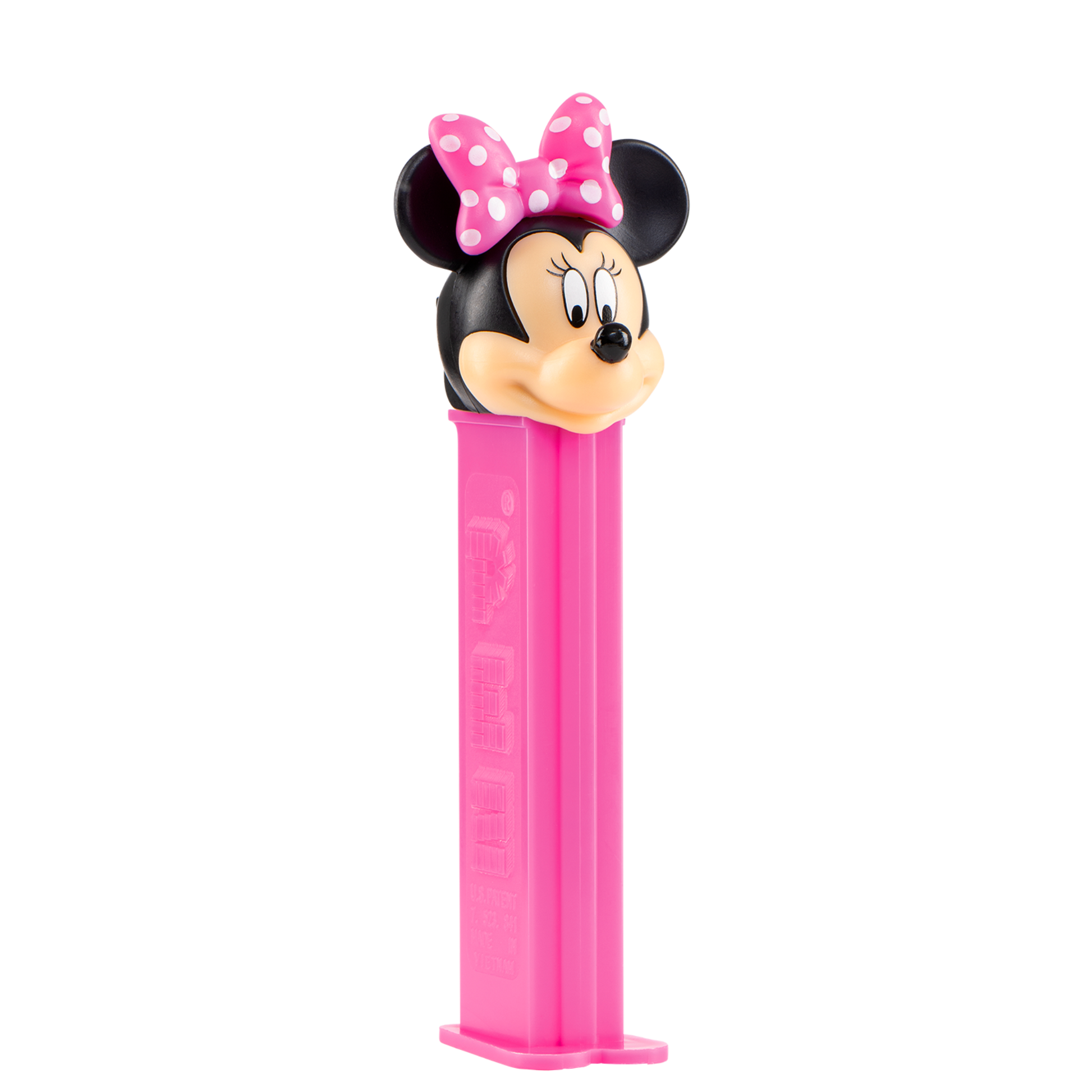 PEZ Spender von Minnie - Disneys Micky Maus, seitliche Ansicht