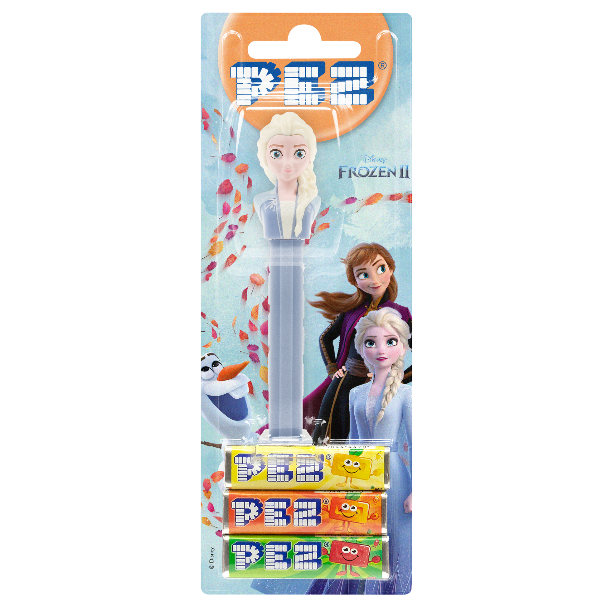 PEZ Spender von Elsa - die Eiskönigin, verpackt zusammen mit PEZ Bonbons