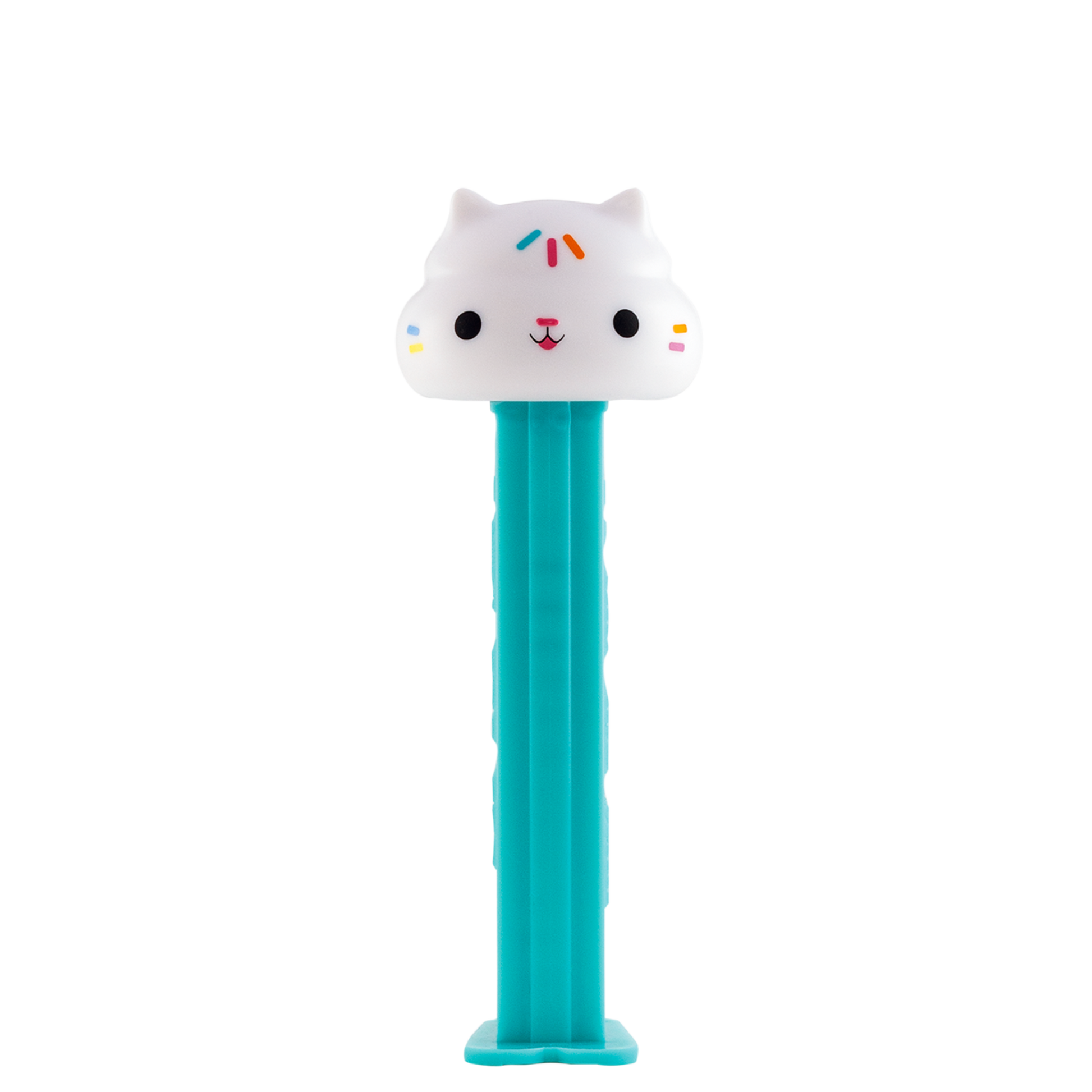 PEZ Spender von Cakey Cat - Gabbys Dollhouse, Ansicht von vorne