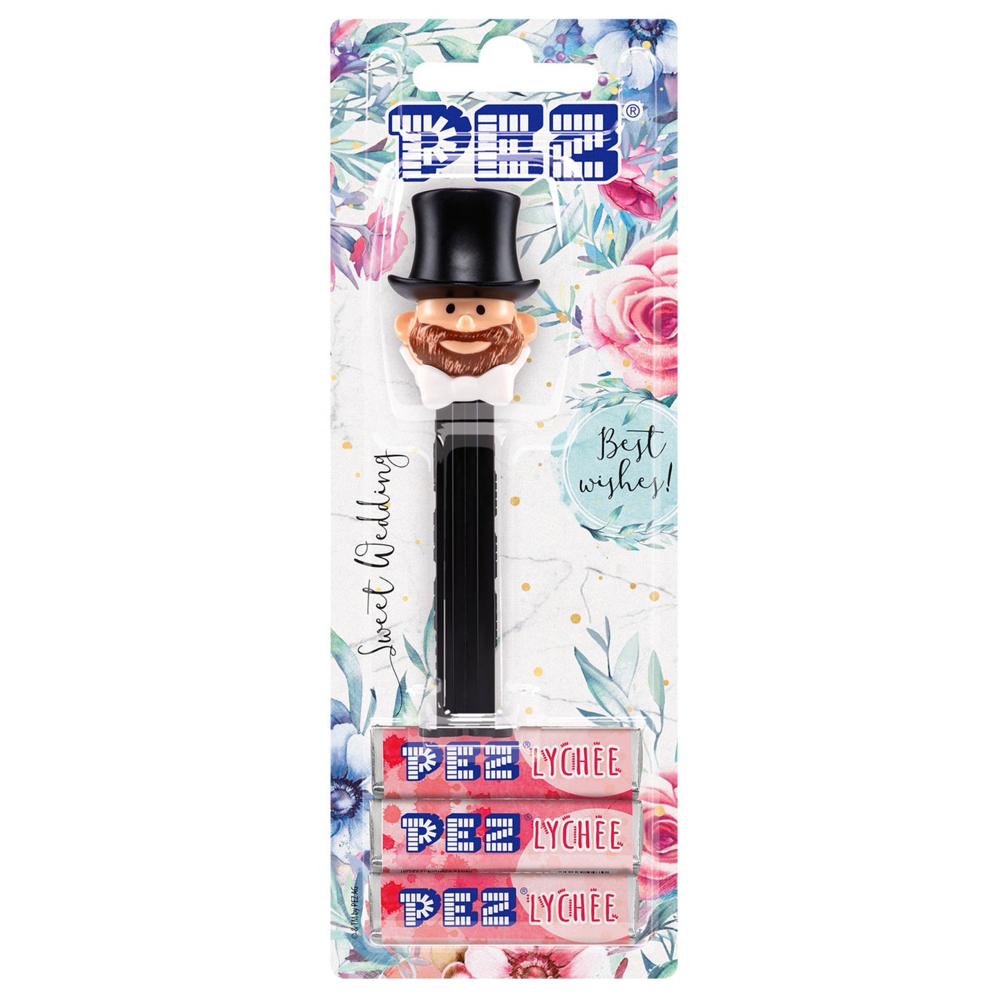PEZ Dispenser Groom with full beard