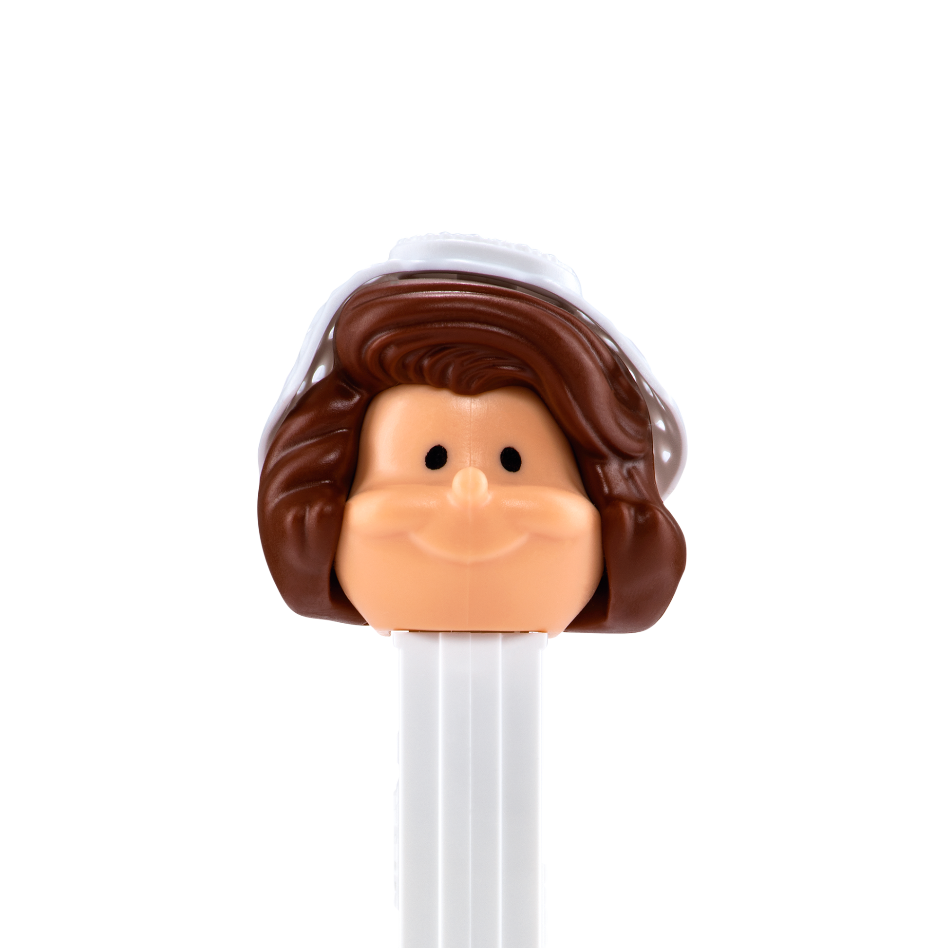 PEZ Braut Spender mit braunen Haaren