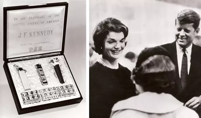 Geschenk von PEZ an J. F. Kennedy