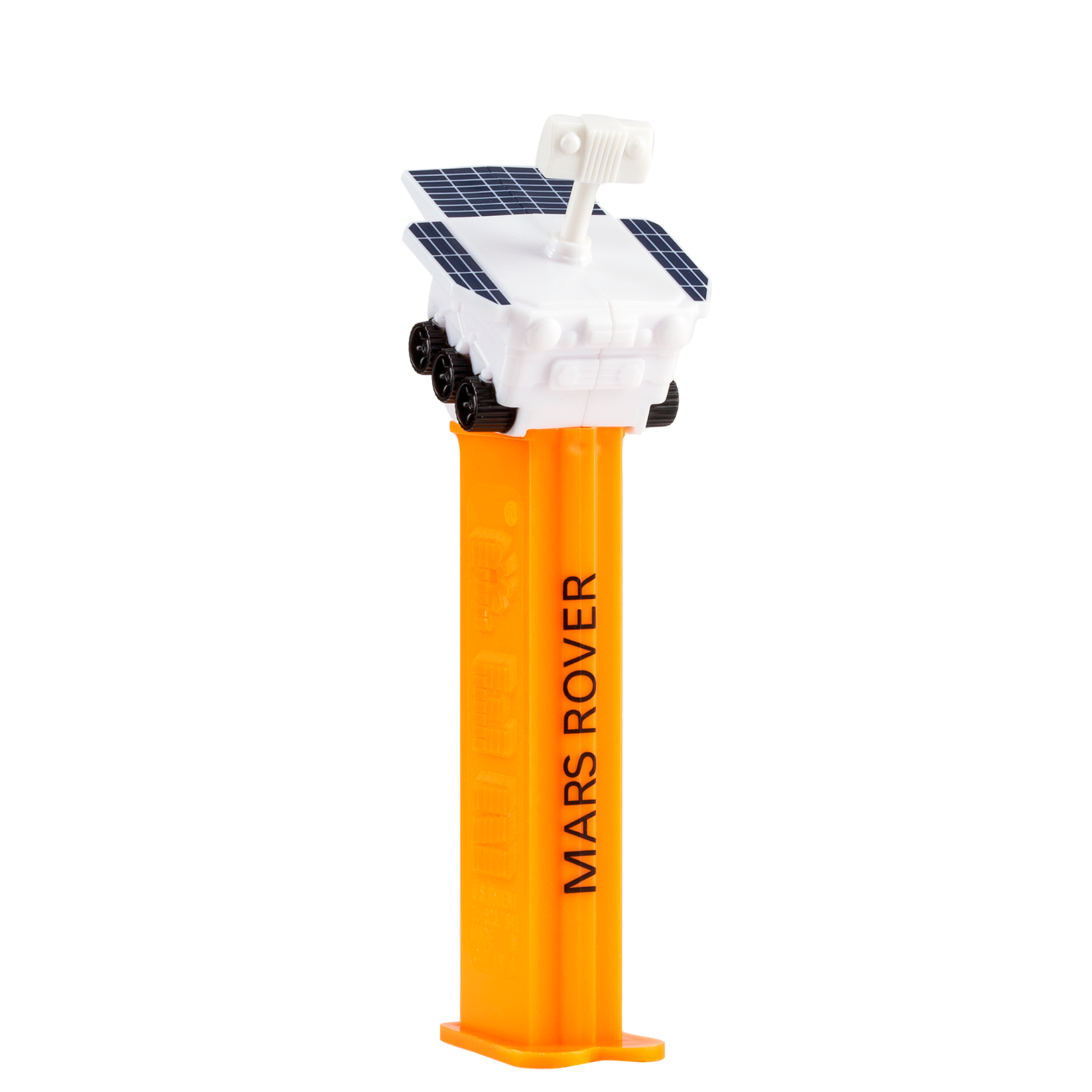 PEZ Spender Mars Rover, seitliche Ansicht
