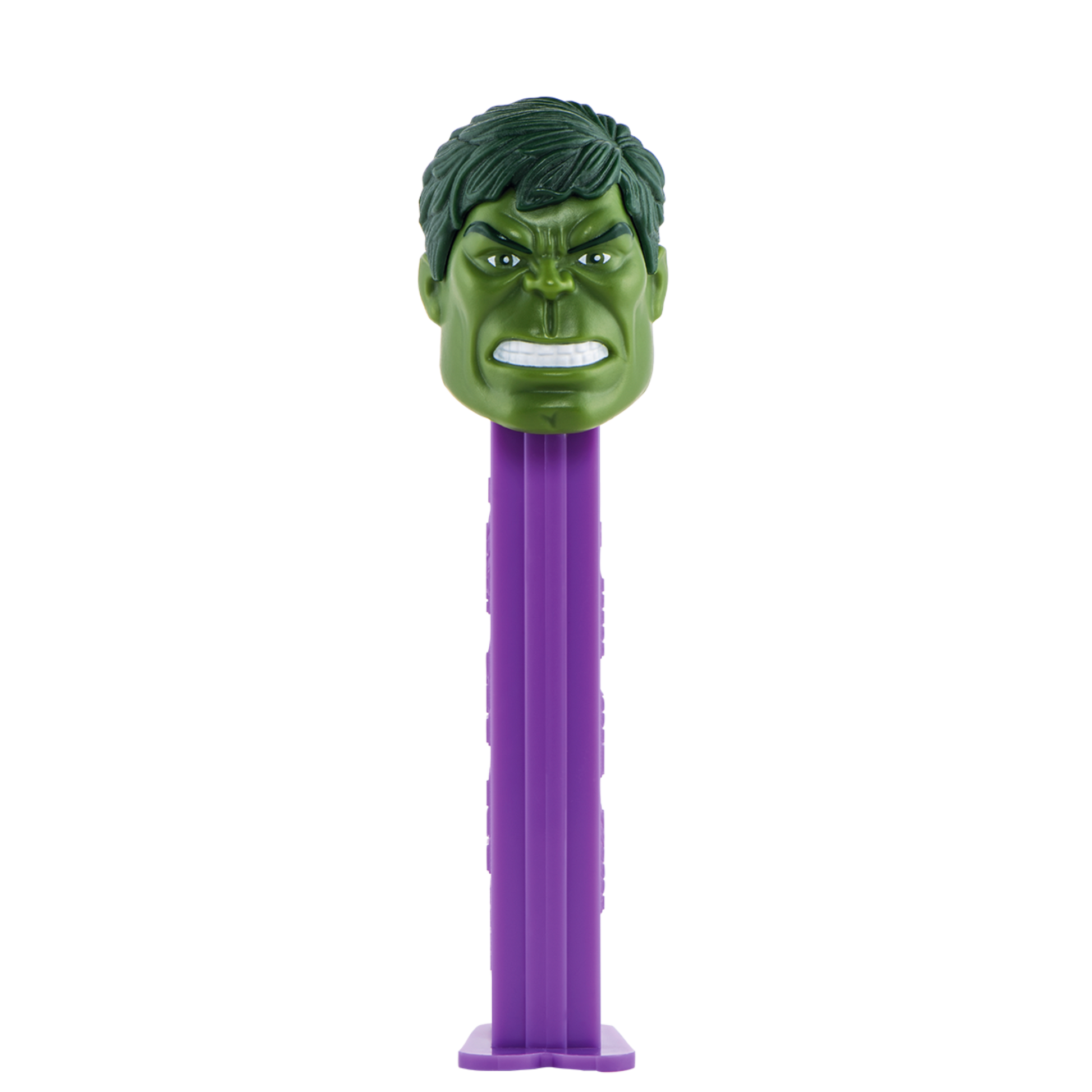 PEZ Spender von Hulk, Ansicht von vorne