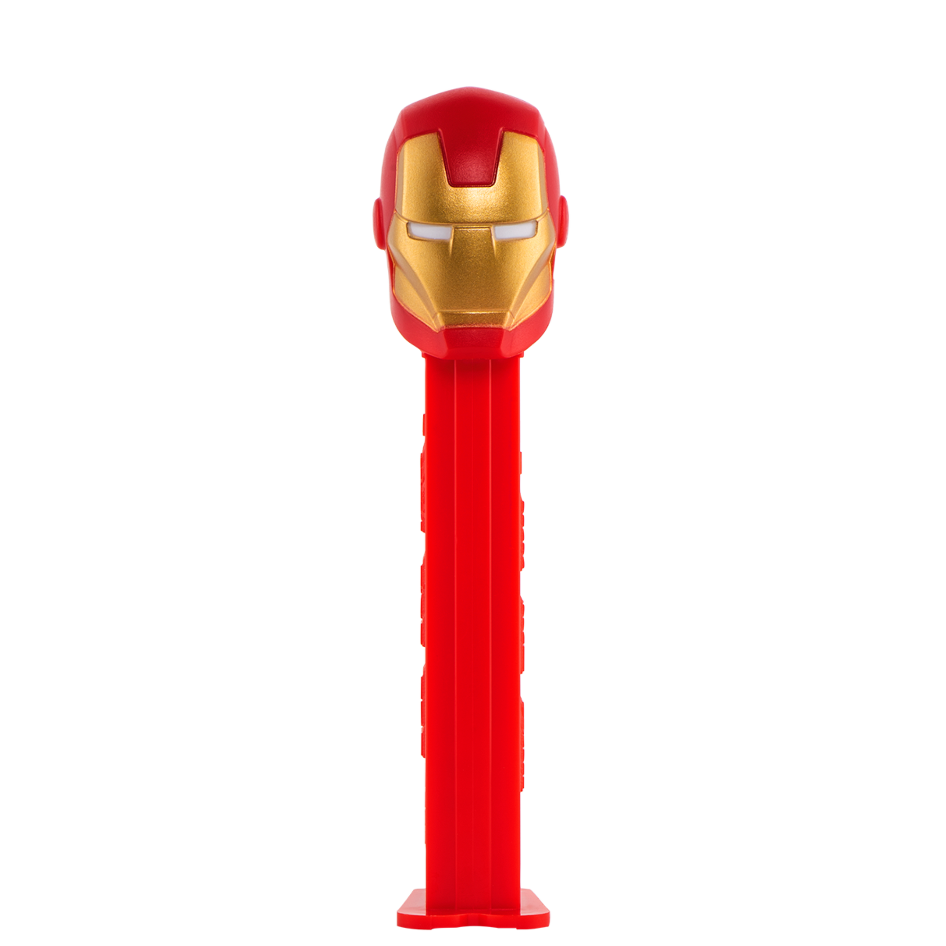 PEZ Spender von Iron Man, Ansicht von vorne