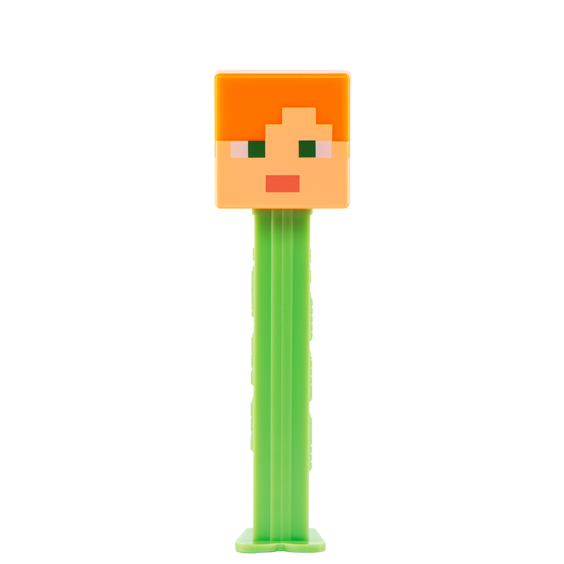 PEZ Spender von Alex - Minecraft, Ansicht von vorne
