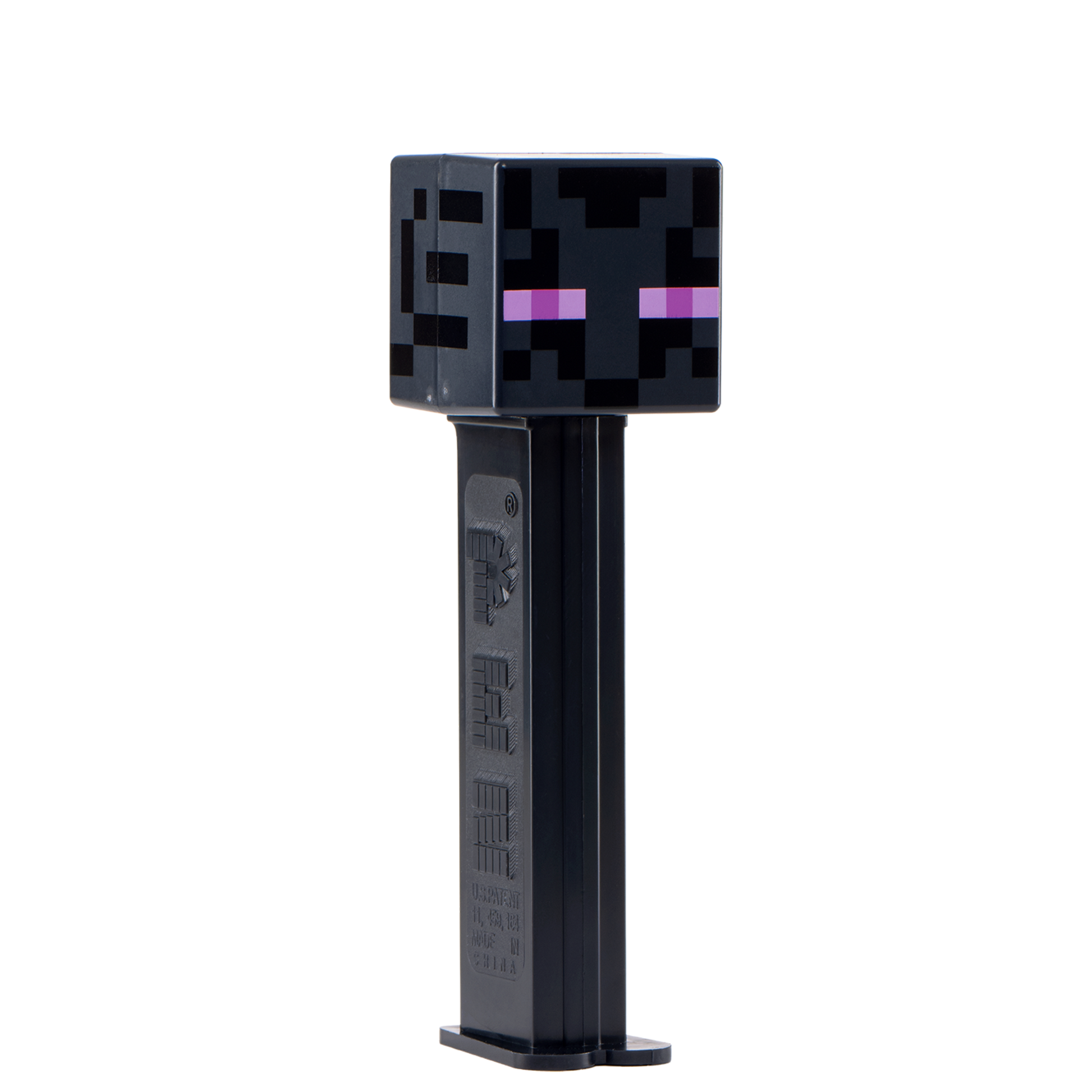PEZ Spender von Enderman - Minecraft, seitliche Ansicht