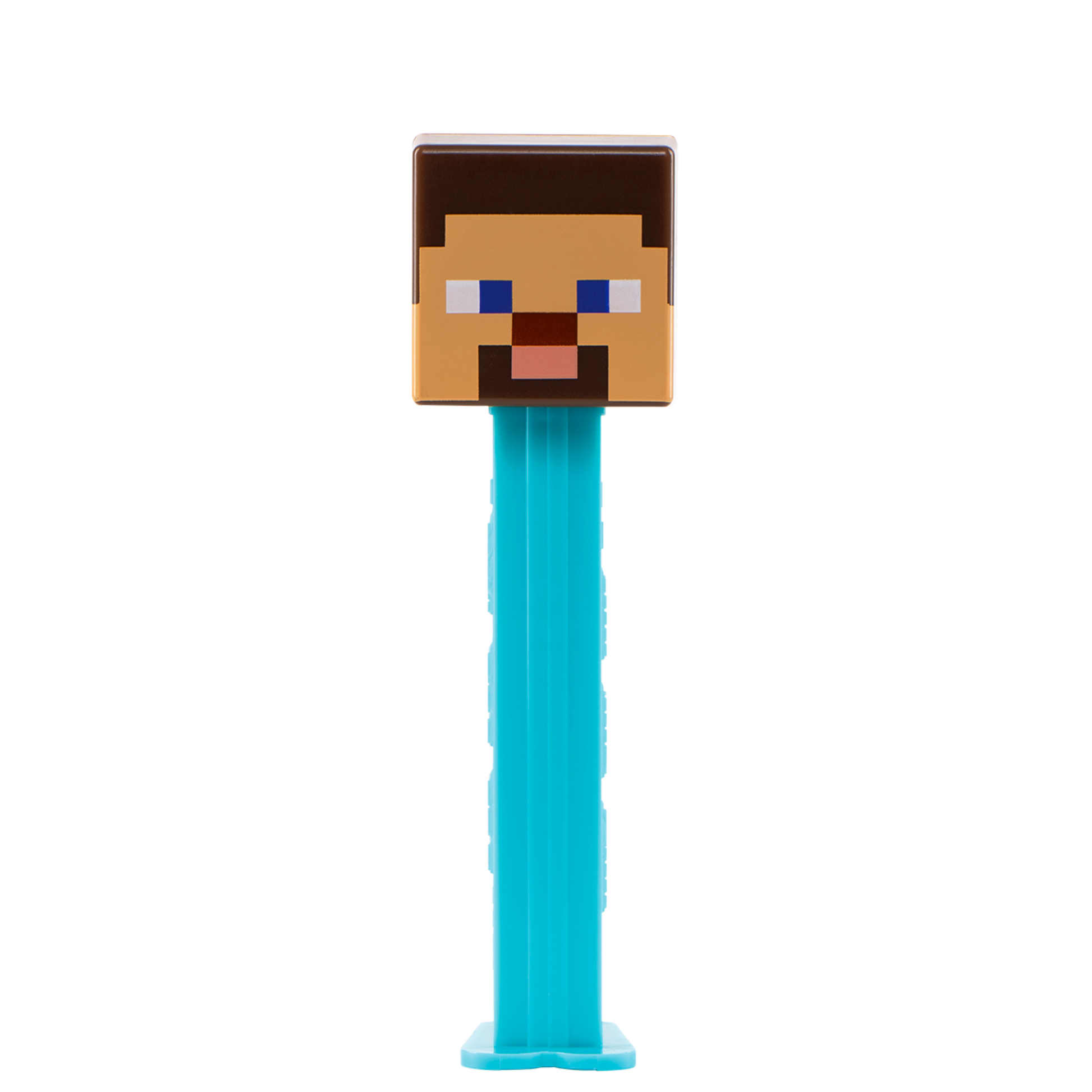 PEZ Spender von Steve - Minecraft, Ansicht von vorne