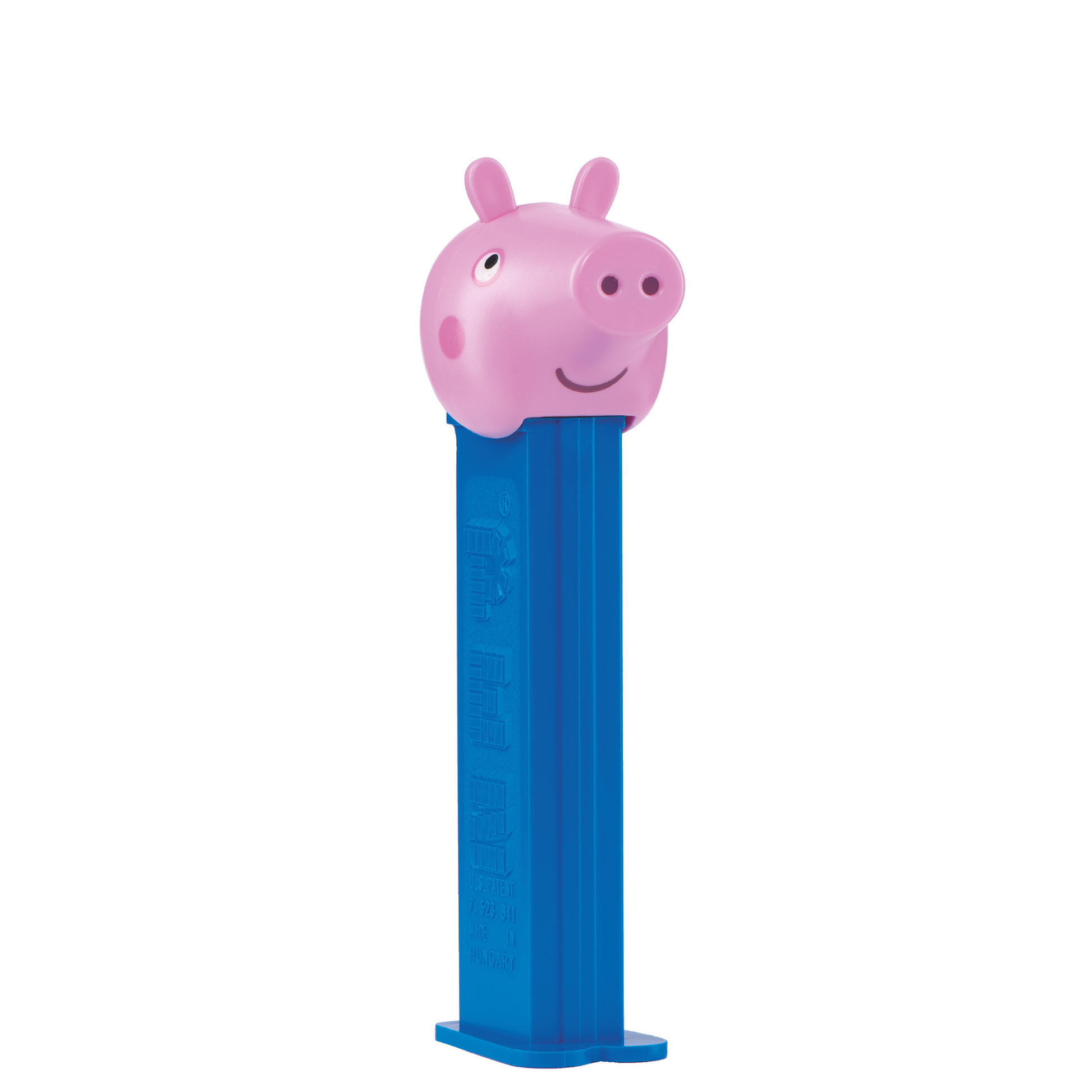 PEZ Spender von George - Peppa Wutz, seitliche Ansicht