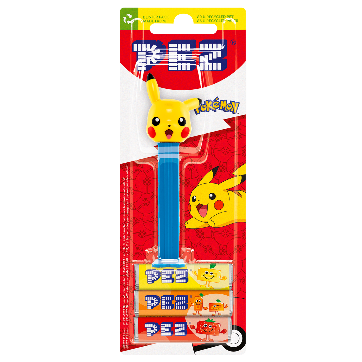 PEZ Dispenser Pikachu laughing