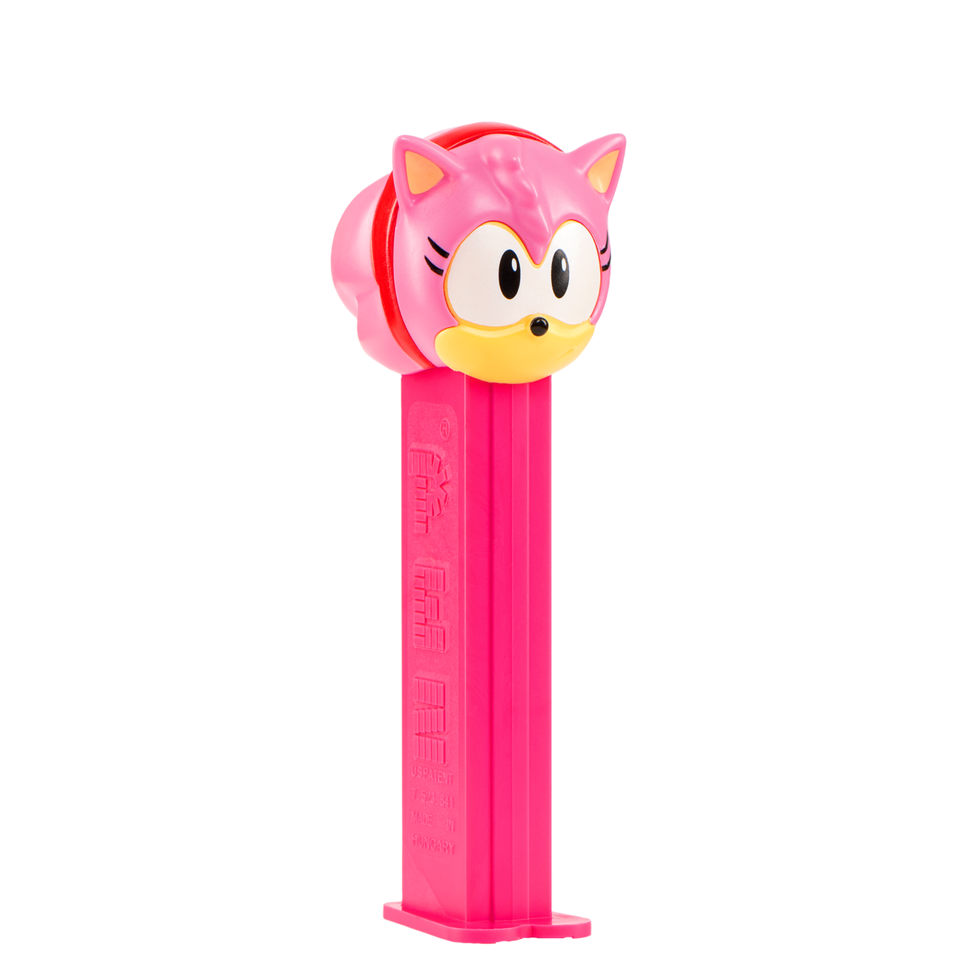 PEZ Spender von Amy - Sonic, seitliche Ansicht