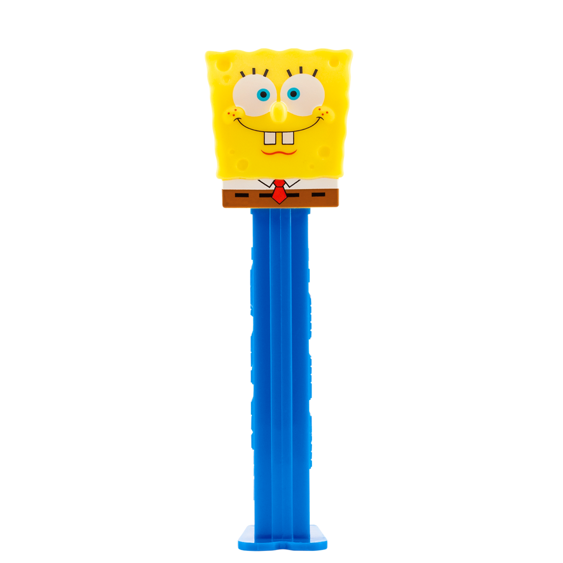PEZ Spender von Spongebob lächelnd, Ansicht von vorne