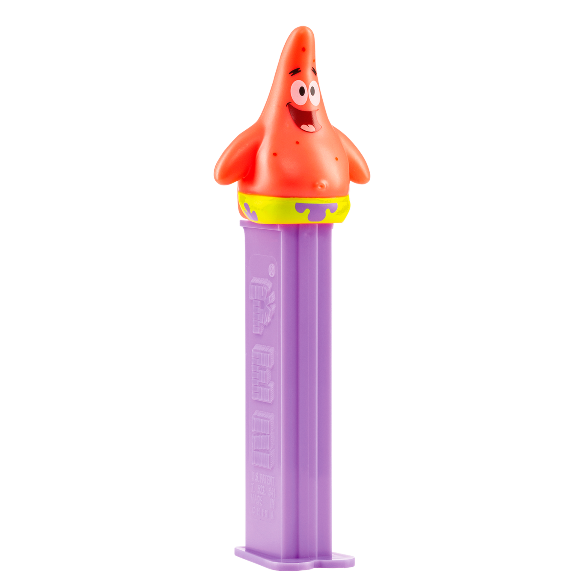 PEZ Spender von Patrick Star - Spongebob Schwammkopf, seitliche Ansicht