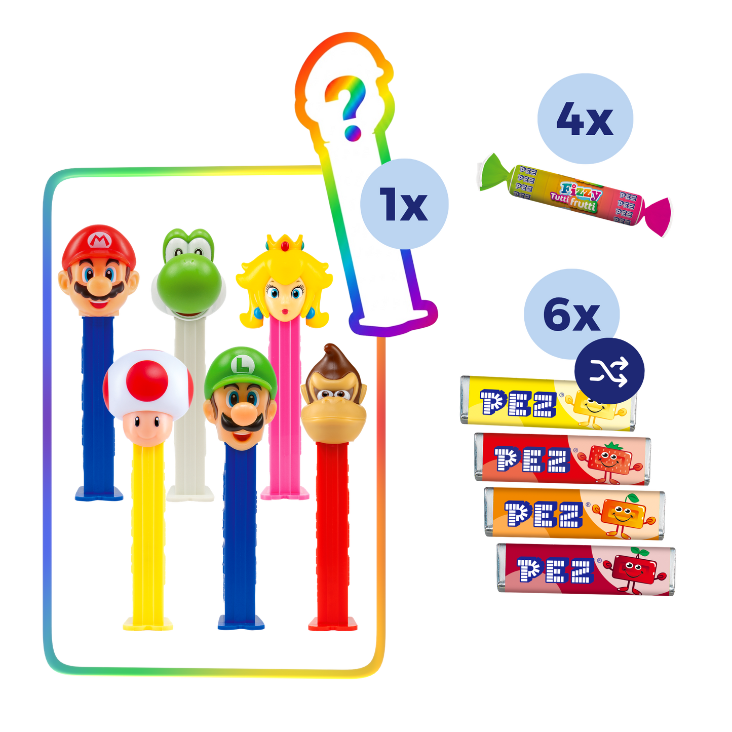 PEZ Standbeutel Nintendo 75g