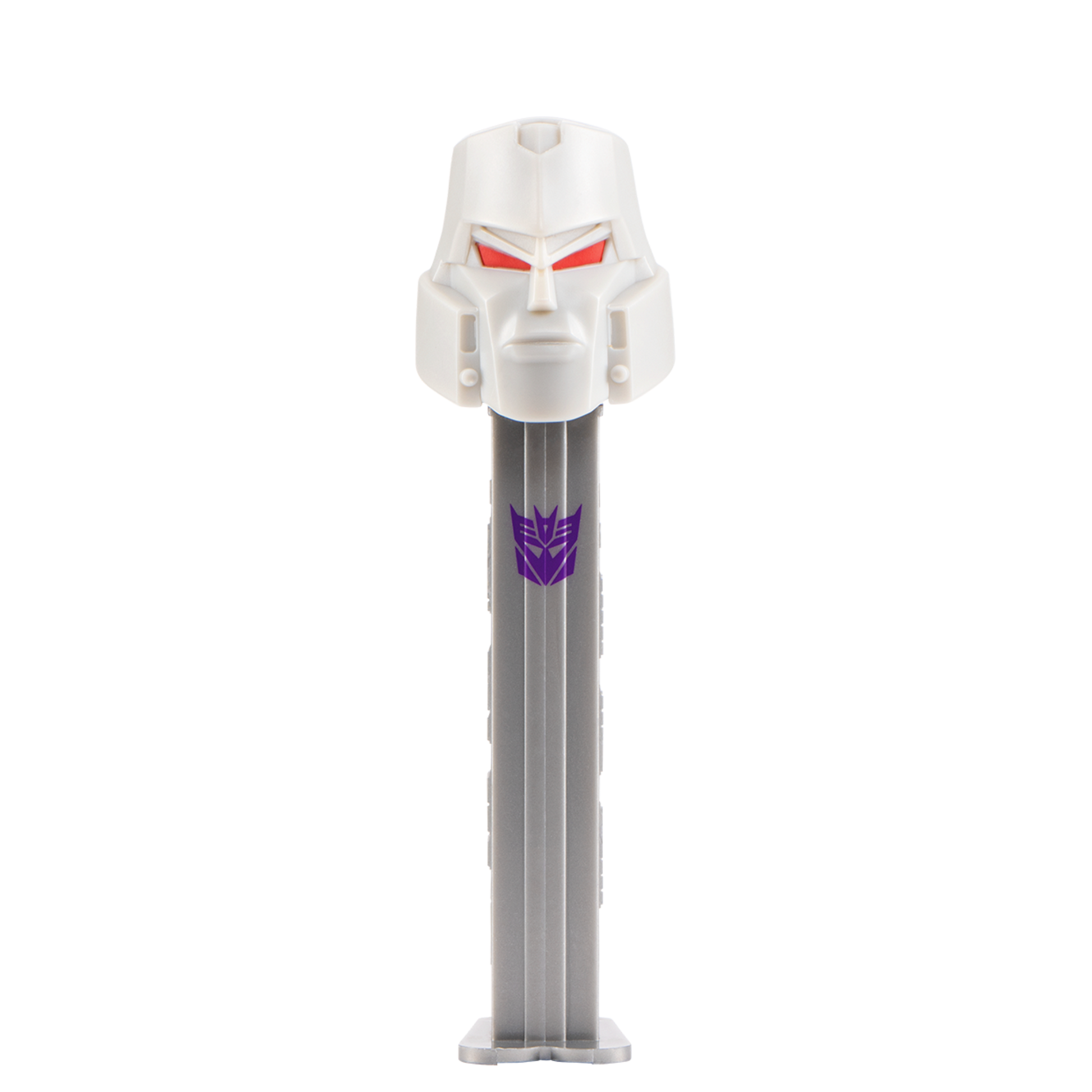 PEZ Spender von Megatron - Transformers, Ansicht von vorne