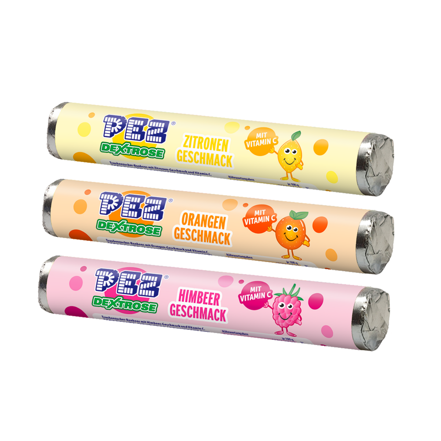 PEZ Traubenzucker-Rollen 3-pack (3x42g)