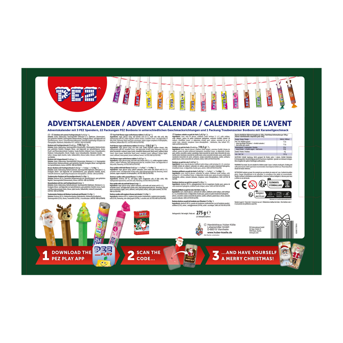 PEZ Adventskalender 2025