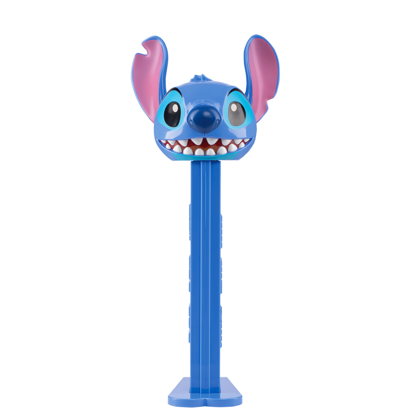 Blauer PEZ-Spender in Form von Stitch aus Disney,