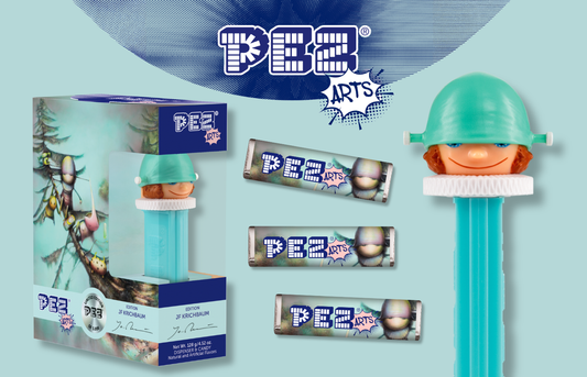 PEZ Arts: Künstlerische Hülle für kultige Zuckerln