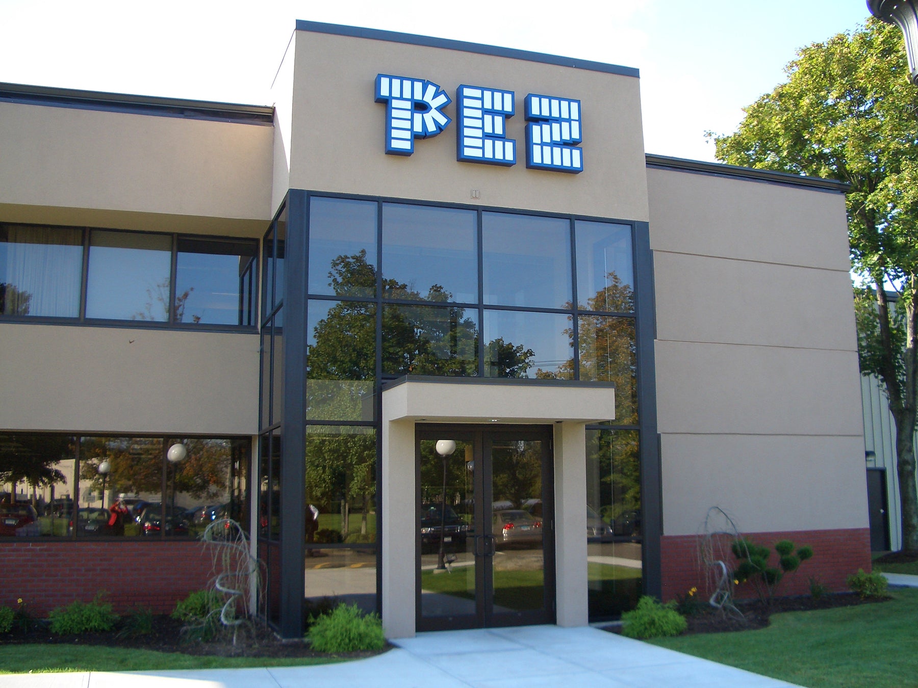 Firmengebäude von PEZ in den USA