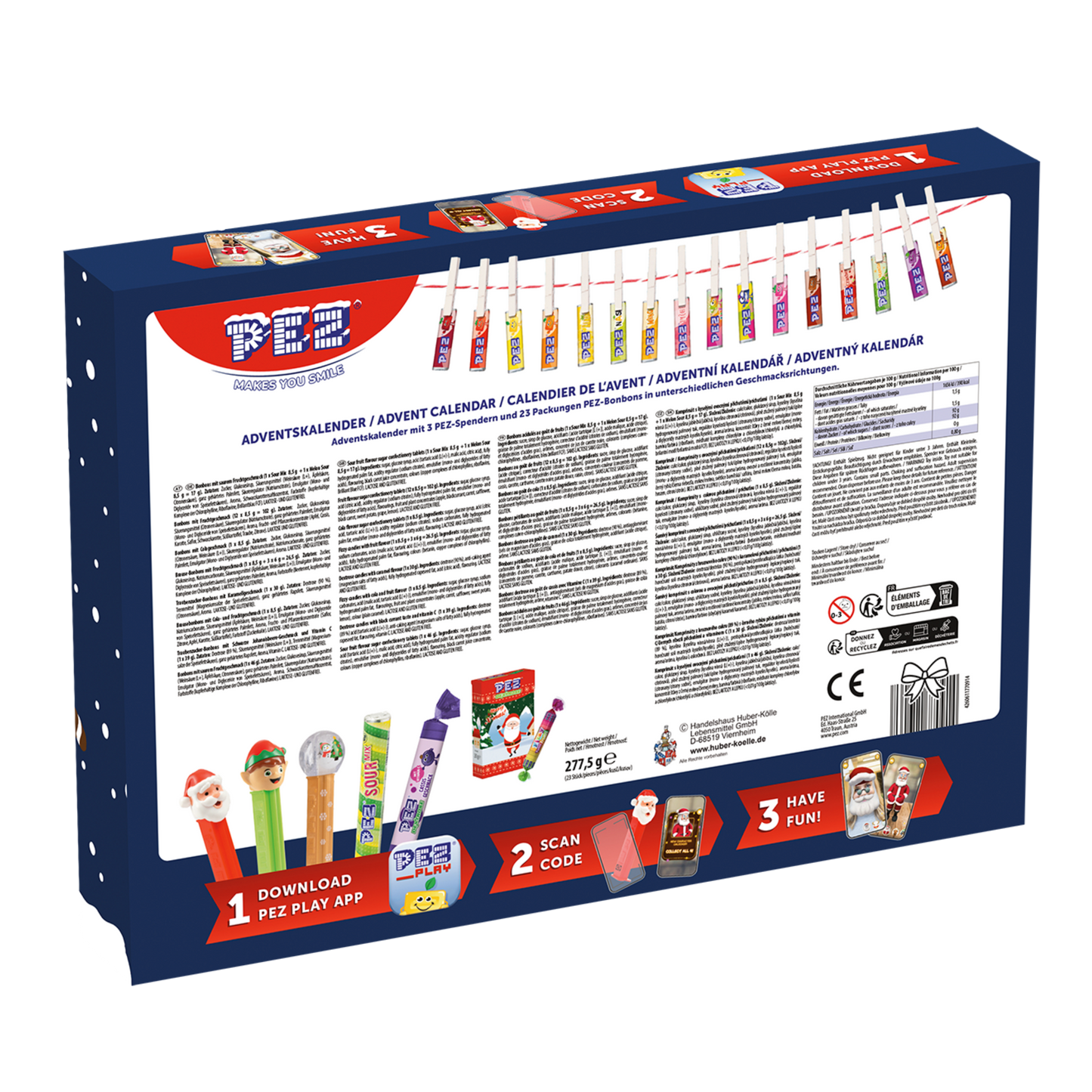 PEZ Adventskalender 2026