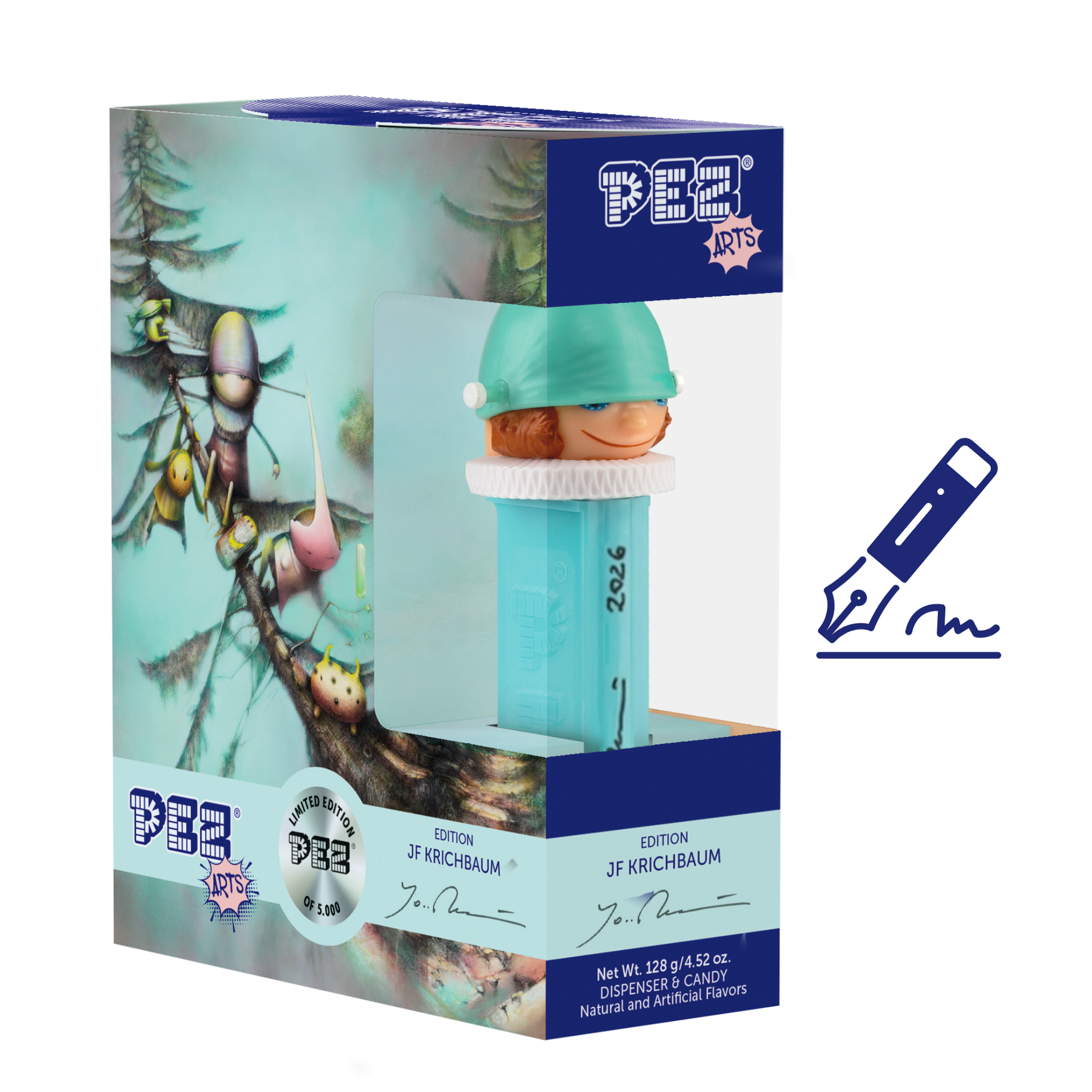 PEZ Arts Special - limited Ed. numbered and signed