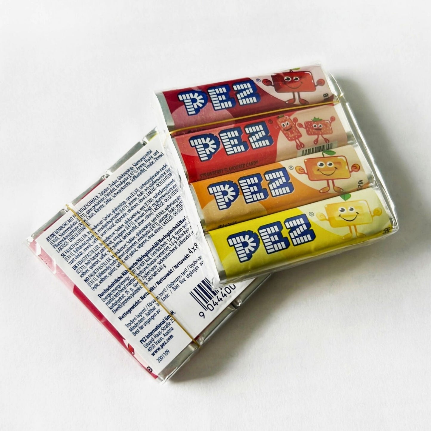 PEZ Candies Refill 4-pack for Vending Machines (20 pcs.)