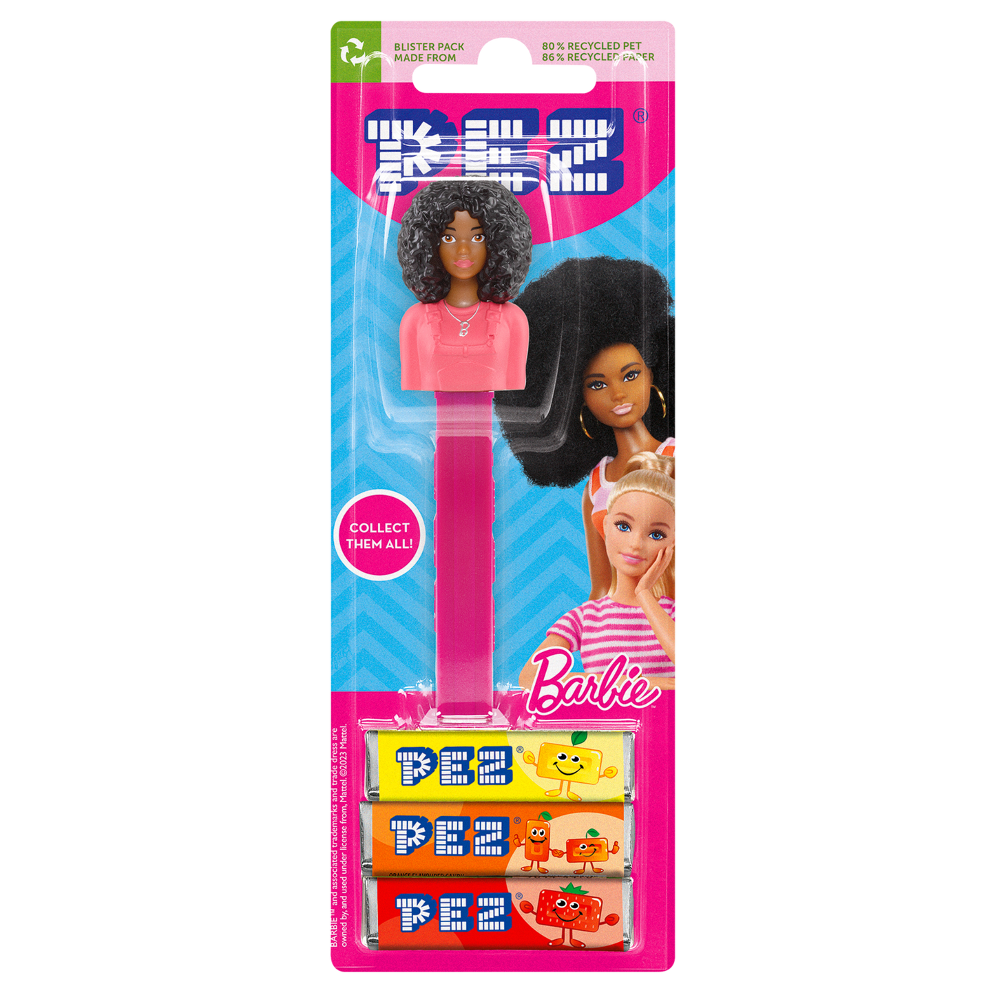 PEZ Dispenser Barbie Curly hair