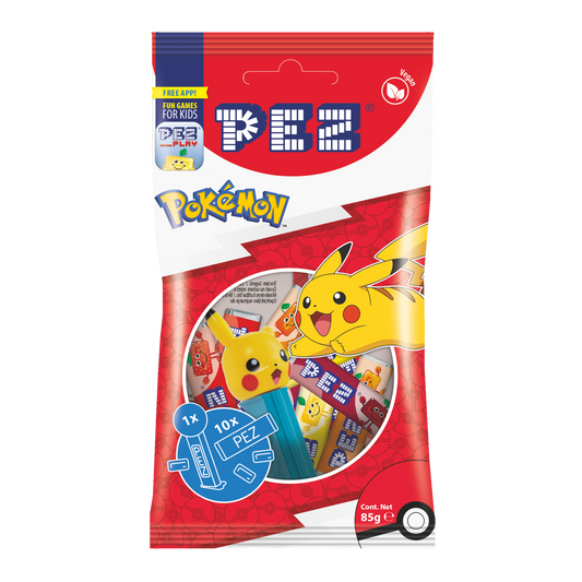 PEZ Bag Pokemon 85g