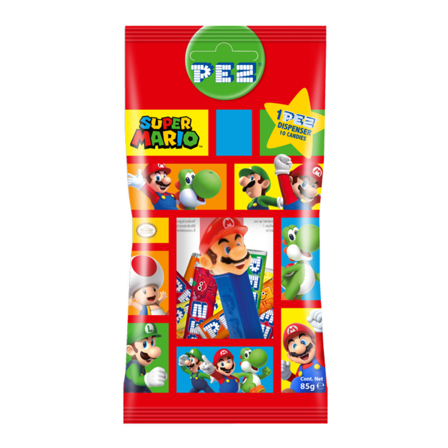 PEZ Bag Nintendo 85g