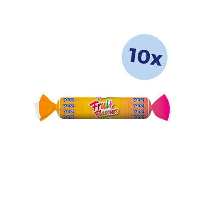 PEZ Bag Fruit rolls 6g (10 pcs)