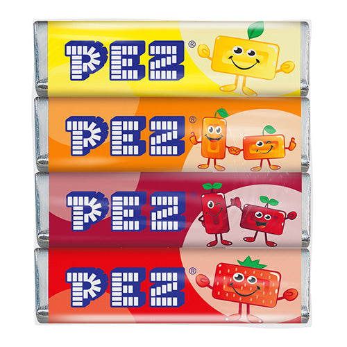 PEZ Candies Refill 4-pack for Vending Machines (20 pcs.)