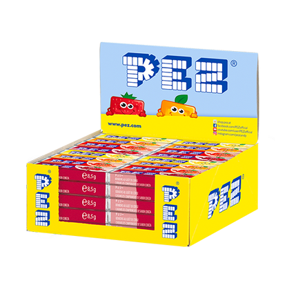 PEZ Candies Refill 4-pack for Vending Machines (20 pcs.)