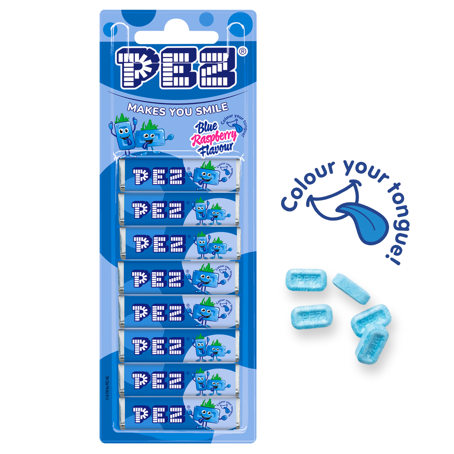 PEZ Candies blue raspberry