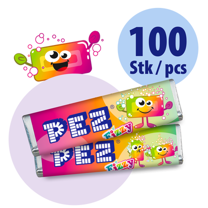 PEZ Candies Fizzy Bulk Pack (100 pcs)
