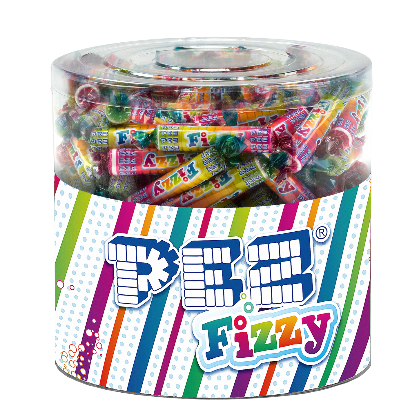 PEZ Fizzy-Vorratsdose Fizzy Rollen 6g (150 Stk.)