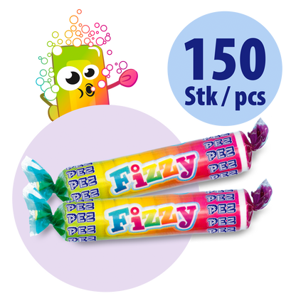PEZ Fizzy-Vorratsdose Fizzy Rollen 6g (150 Stk.)