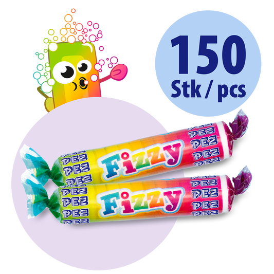 PEZ Fizzy-Vorratsdose Fizzy Rollen 6g (150 Stk.)