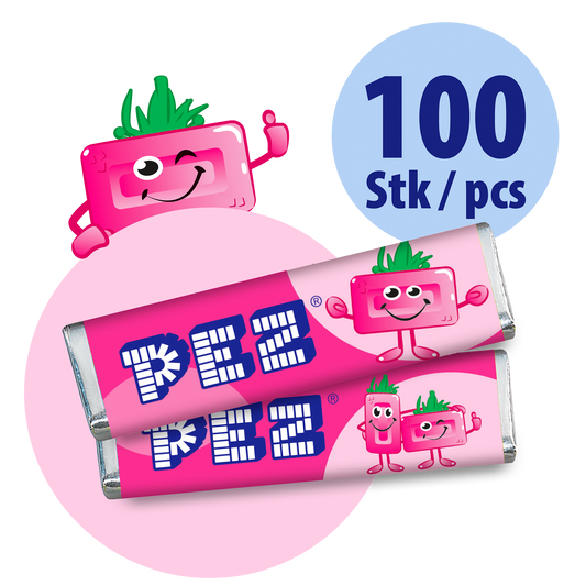 PEZ Candies Raspberry Bulk Pack (100 pcs)