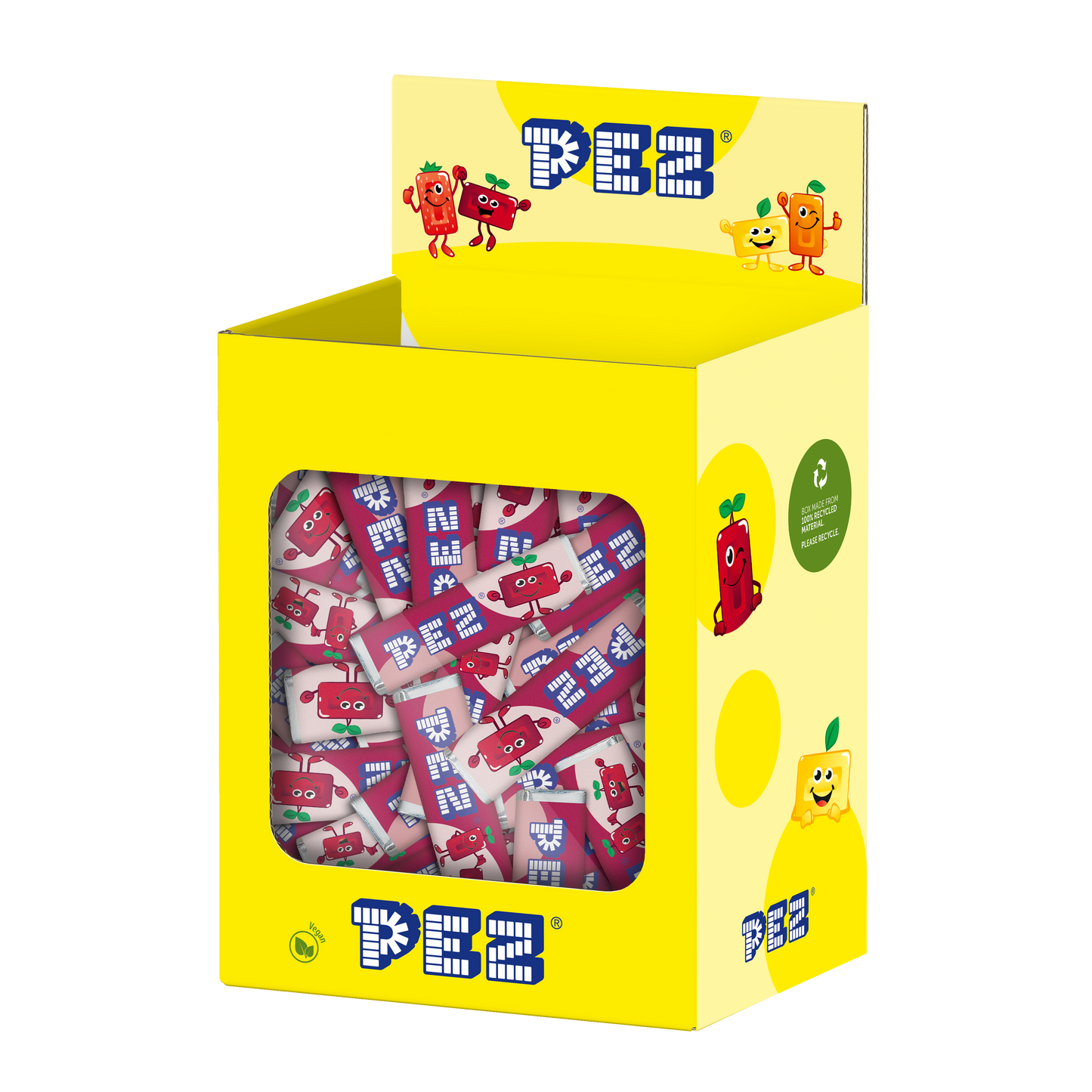 PEZ Bonbons Kirsche Großpackung (100 Stk.)