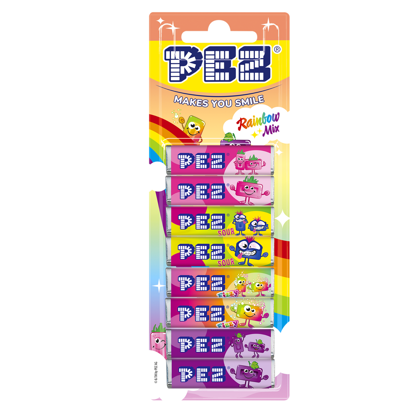 PEZ Bonbons Rainbow Mix