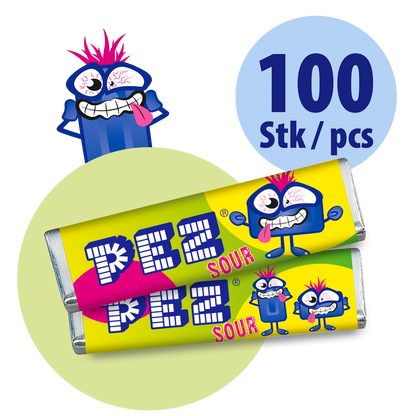 PEZ Bonbons Sour Großpackung (100 Stk.)