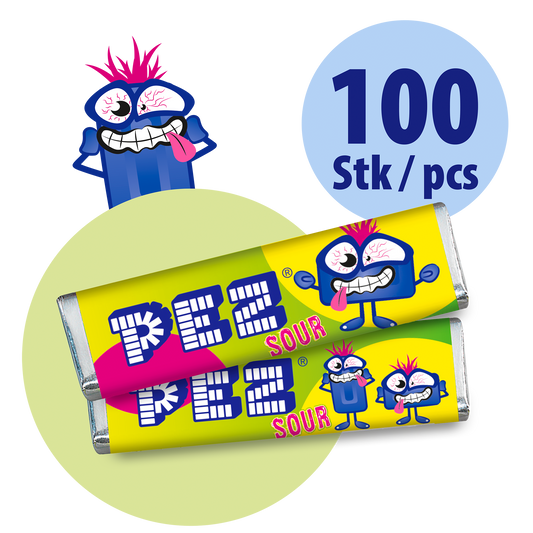 PEZ Bonbons Sour Großpackung (100 Stk.)